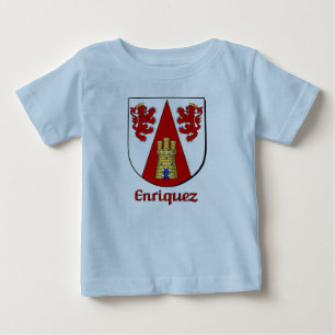 T-shirt Pour Bébé Enriquez Family Shield Infant biologique Creeper