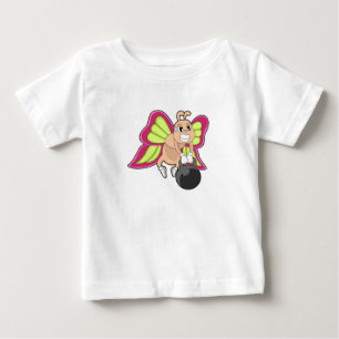 T-shirt Pour Bébé Entraînement de résistance aux papillons
