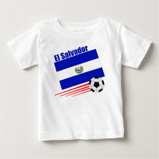 T-shirt Pour Bébé Équipe de football du Salvador
