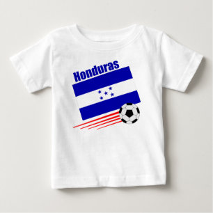 T-shirt Pour Bébé Équipe de football hondurienne