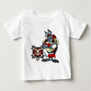 T-shirt Pour Bébé Équipe de Krawk Island Capitaine 1