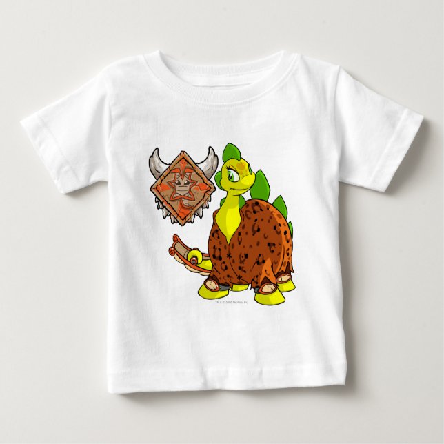 T-shirt Pour Bébé Équipe de Tyrannie Capitaine 1 (Devant)