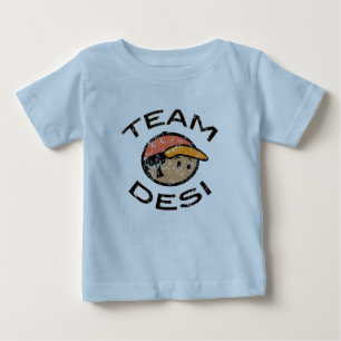 T-shirt Pour Bébé Équipe Desi