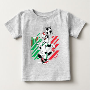 T-shirt Pour Bébé Équipe d'Italie de football graphique SYLVESTER™