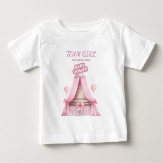 T-shirt Pour Bébé Équipe tenue de famille pour la baby shower de la
