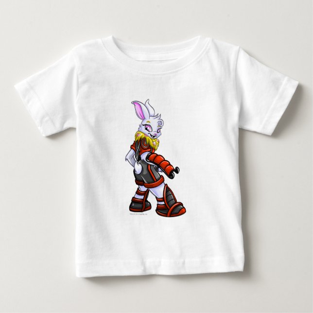 T-shirt Pour Bébé Équipe Virtupets Space Station Capitaine 2 (Devant)