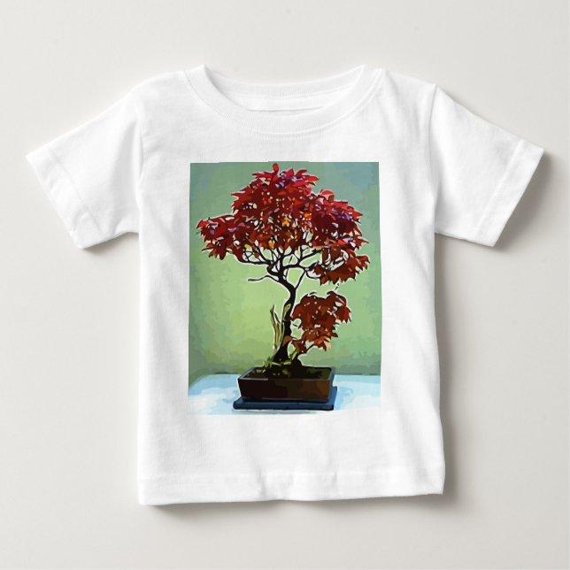 T-shirt Pour Bébé Érable japonais (Devant)
