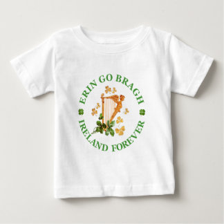 T-shirt Pour Bébé Erin Go Bragh - Irlande pour toujours