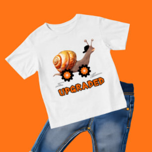 T-shirt Pour Bébé Escargot rapide