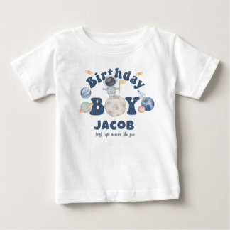 T-shirt Pour Bébé Espace extra-atmosphérique Premier voyage autour d