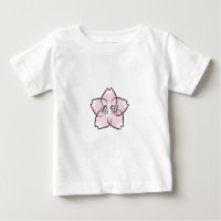 "Espoir, souhait, kanji de fleurs de cerisier de