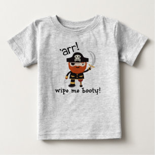 T-shirt Pour Bébé Essuie-moi Booty ! drôles de rameper bébé