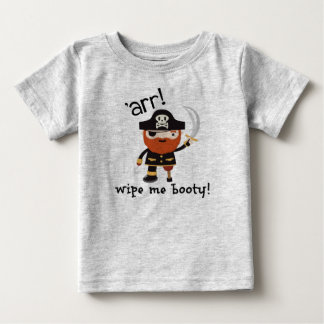 T-shirt Pour Bébé Essuie-moi Booty ! drôles de rameper bébé