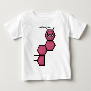 T-shirt Pour Bébé Éstrogène