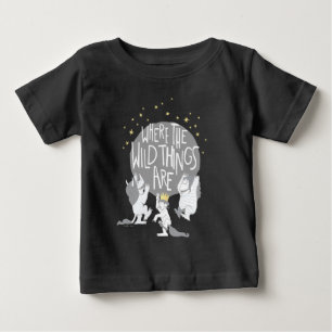 T-shirt Pour Bébé Et ils rugirent de terribles rugissements !