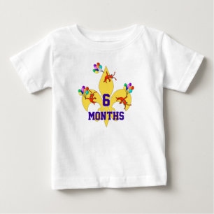 T-shirt Pour Bébé Étape importante d'anniversaire de bébé de Cajun