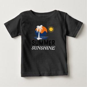 T-shirt Pour Bébé Été Sunshine Baby