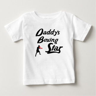 T-shirt Pour Bébé Étoile de boxe de papa
