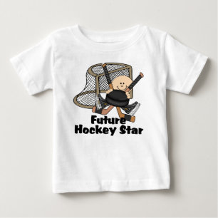 T-shirt Pour Bébé Étoile de hockey