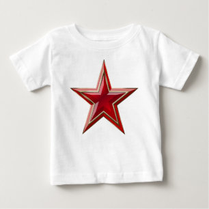T-shirt Pour Bébé Étoile rouge
