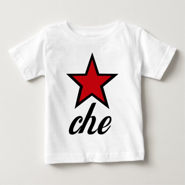 T-shirt Pour Bébé Étoile rouge Che Guevara ! (Devant)