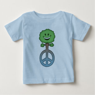 T-shirt Pour Bébé étreinte-arbre-paix-T
