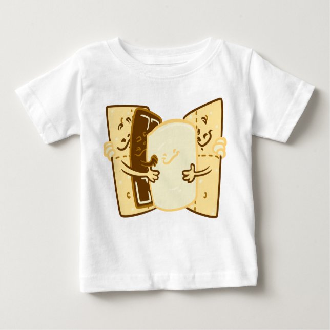 T-shirt Pour Bébé Étreinte de groupe (Devant)