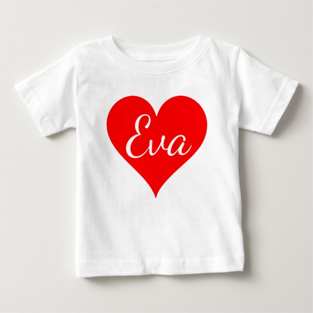 T-SHIRT POUR BÉBÉ "EVA " (Devant)