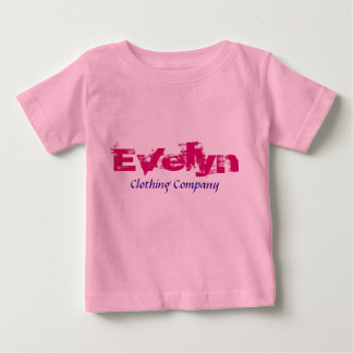 T-shirt Pour Bébé Evelyn Nom Vêtements Compagnie Baby Shirts