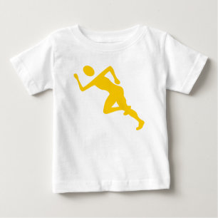 T-shirt Pour Bébé Exécution - orange