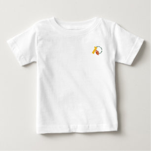 T-shirt Pour Bébé Exemple de football rétro Première année d'anniver