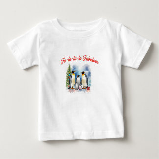 T-shirt Pour Bébé Fa la la fabuleux