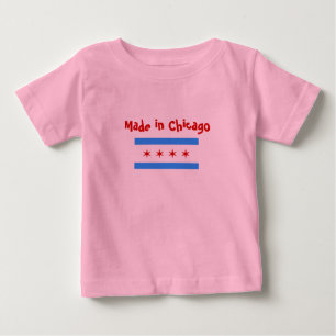T-shirt Pour Bébé Fabriqué À Chicago