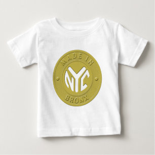 T-shirt Pour Bébé Fabriqué À New York Bronx