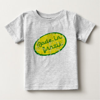 T-shirt Pour Bébé Fabriqué au Brésil - Cadeau pour brésilien nouveau