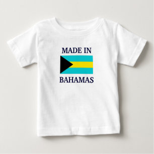 T-shirt Pour Bébé Fabriqué aux Bahamas