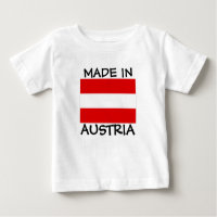 Fabriqué en Autriche chemise bébé