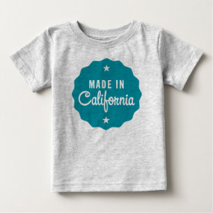 T-shirt Pour Bébé Fabriqué en Californie.