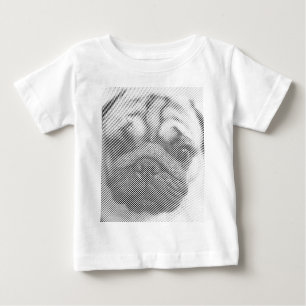 T-shirt Pour Bébé Face carlin
