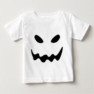 T-shirt Pour Bébé Face fantôme Halloween