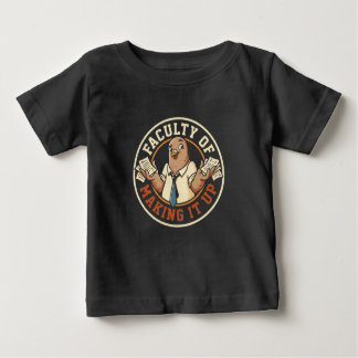 T-shirt Pour Bébé Faculty of Making It Up Funny Bird