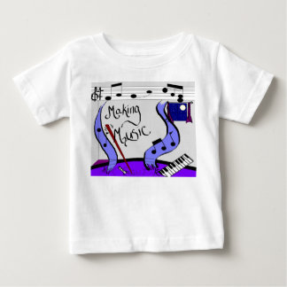 T-shirt Pour Bébé Faire de la musique