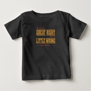 T-shirt Pour Bébé Faire un grand bien ne va pas bien."