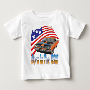 T-shirt Pour Bébé Fait dans le coucou terrestre des Etats-Unis