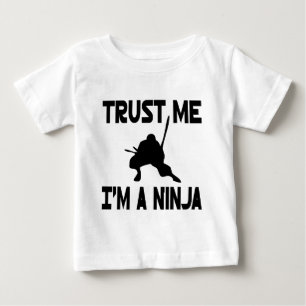 T-shirt Pour Bébé Faites-moi confiance