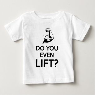 T-SHIRT POUR BÉBÉ FAITES-VOUS MÊME HALTÉROPHILIE DE TEE - SHIRT DE