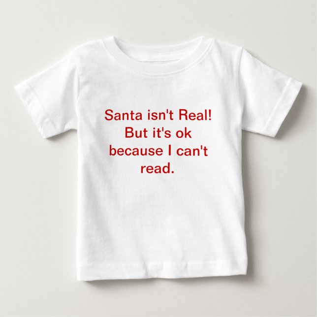T-shirt Pour Bébé Fantastique chemise de Noël pour bébé (Devant)