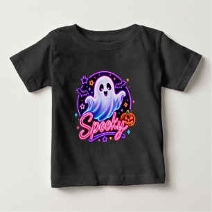 T-shirt Pour Bébé Fantôme effrayant