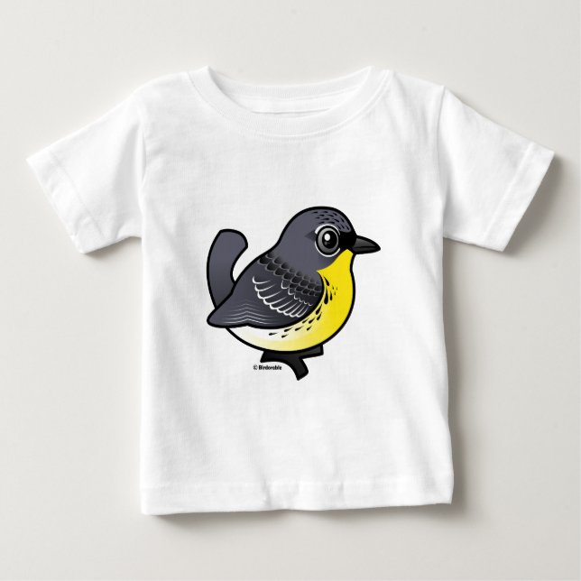 T-shirt Pour Bébé Fauvette de Birdorable Kirtland (Devant)
