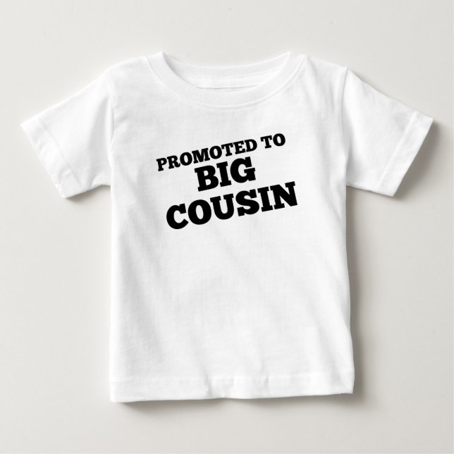 T-shirt Pour Bébé Favorisé au grand cousin (Devant)